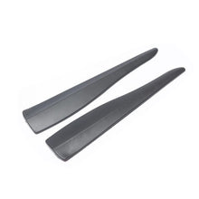 Load image into Gallery viewer, 2Pcs Universal Car Bumper Corner Protector Front Rear Anti-Collision Rubber Strip Carbon Fiber Pattern Edge Guard Scratch Proof Self-Adhesive