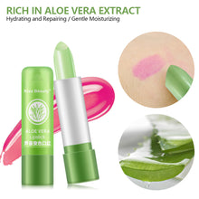 Load image into Gallery viewer, Aloe Vera Color-Changing Lipstick Long-Lasting Moisturizing Temperature-Activated Lip Balm Fade-Resistant Nourishing Lip CareSet