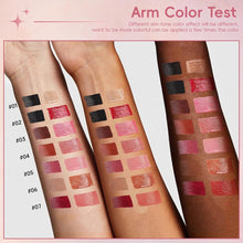 Load image into Gallery viewer, 2 in1 Tapered Gradient Lipliner Pen Nude Brown Mirror Glass Lip Gloss Matte Lip Liner Waterproof Lip Contour Non Stick Makeup