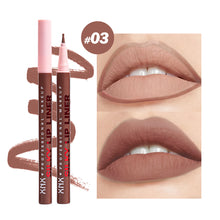 Load image into Gallery viewer, Lip Liner Pencil Long Lasting Waterproof Smudge Proof Nude Pink Brown Lip Liner Makeup Matte Creamy Lip Pencil for Women