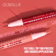 Load image into Gallery viewer, Lip Liner Pencil Long Lasting Waterproof Smudge Proof Nude Pink Brown Lip Liner Makeup Matte Creamy Lip Pencil for Women