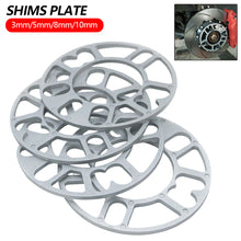 Load image into Gallery viewer, Universal Car Wheel Spacer 3mm 5mm 8mm 10mm Alloy Aluminum Hub Centric Spacer for 4x100 4x114.3 5x100 5x108 5x114.3 5x120 ET Offset Adjuster