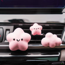 Load image into Gallery viewer, Lucky Star Cute Cloud Car Air Outlet Decoration Clip with Perfume Liquid Auto Interior Air Conditioning Vent Decor Clips Car Accessories For Gifts