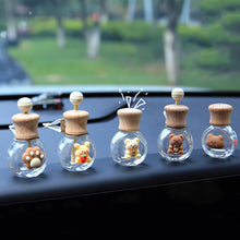 Load image into Gallery viewer, Car Perfume Bottle Perfume Air Outlet Car Air Conditioning Clip Hanging Glass Bottle Auto Ornament Essential Oils Diffuser Fragrance Ornament