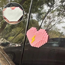 Load image into Gallery viewer, Cartoon Heart Car Sticker for Trunk Door Bumper Soft Rubber Anti-Collision Decal Cute Vehicle Exterior Decoration Self-Adhesive
