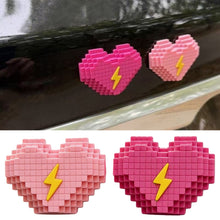 Load image into Gallery viewer, Cartoon Heart Car Sticker for Trunk Door Bumper Soft Rubber Anti-Collision Decal Cute Vehicle Exterior Decoration Self-Adhesive