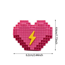 Load image into Gallery viewer, Cartoon Heart Car Sticker for Trunk Door Bumper Soft Rubber Anti-Collision Decal Cute Vehicle Exterior Decoration Self-Adhesive