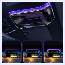 Load image into Gallery viewer, Car Reading Light Crystal Frame Double Layer Translucent Trim Interior Atmosphere Lamp Upgrade For Mercedes E300 GLC260 S-Class EQE