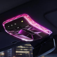 Load image into Gallery viewer, Car Reading Light Crystal Frame Double Layer Translucent Trim Interior Atmosphere Lamp Upgrade For Mercedes E300 GLC260 S-Class EQE
