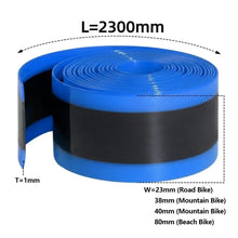 Load image into Gallery viewer, 2.3m TPU Bicycle Tire Liner Anti-Puncture Anti-Burst Protective Strip Mountain Road Bike Inner Tube Accessory for 26 29 Inch 700C