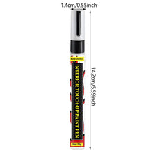 Load image into Gallery viewer, Black Car Interior Paint Repair Pen Touch-Up Fix Interior Button Steering Wheel Dashboard Scratches Repair Leather Seat Color Matchin