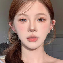 Load image into Gallery viewer, Brown Short False Eyelash Single Cluster Segmented Fox Style Slant Fly Thick Natural Fox Eye Adhesive Free False Eyelash