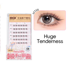 Load image into Gallery viewer, No Glue Easy To Use Natural False Eyelashes Transparent Stem Imitates Real Fake Eyelashes Beauty Makeup Under Eyelashes