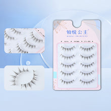 Load image into Gallery viewer, Simulated Thick Comic Transparent Steam Antique Cartoon False Eyelashes Wispy Cluster Natural False Eyelash Beauty Eye Makeup
