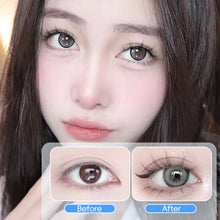 Load image into Gallery viewer, Simulated Thick Comic Transparent Steam Antique Cartoon False Eyelashes Wispy Cluster Natural False Eyelash Beauty Eye Makeup