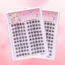 Load image into Gallery viewer, Resuable Lashes Spiky Cluster Upper Eyelashes Big Eyes Fake Eyelashes Eyelash Extensions Makeup Big Eyes Thick False Eyelashes