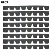 Load image into Gallery viewer, 8Pcs 35cm x 2.8cm Car Front Bumper Guard Anti-Scratch Kit Scrape Protect Skid Plate Automobile Front Lip Anti-collision Decorative Strip