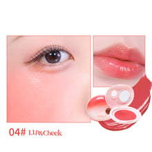 Load image into Gallery viewer, 2 in 1 Light Powder Blusher Lipstick Two in Use Lip Cheek Blusher Dual-use Easy To Color Rouge Women Blush Makeup Cosmetics