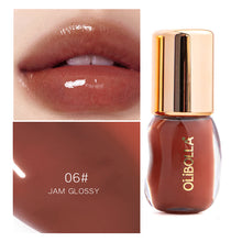 Load image into Gallery viewer, Soft Jelly Lip Gloss Mirror Water Gloss Lip Oil Moisturizing Nourishing Lip Makeup Cosmetics Glossy Naturally Plump Lip Oil