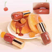 Load image into Gallery viewer, Soft Jelly Lip Gloss Mirror Water Gloss Lip Oil Moisturizing Nourishing Lip Makeup Cosmetics Glossy Naturally Plump Lip Oil
