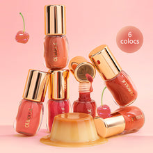 Load image into Gallery viewer, Soft Jelly Lip Gloss Mirror Water Gloss Lip Oil Moisturizing Nourishing Lip Makeup Cosmetics Glossy Naturally Plump Lip Oil