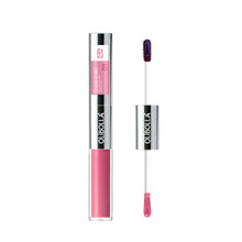 Load image into Gallery viewer, Pearlescent Blue Double Head Tear Off Matte Lip Glaze Waterproof Non Stick Cup Peel Off Lipliner Women Makeup Cosmetics