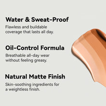 Load image into Gallery viewer, Matte Foundation Oil Control Long Lasting Velvet Finish Full Coverage Liquid Foundation 20ml Waterproof Sweatproof For Daily Makeup