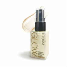 Load image into Gallery viewer, Liquid Highlighter Spray Illuminating Face Brightening Waterproof Long-lasting Shimmer Glitter Body Highlighter Natural Glow for Face Makeup 30ml