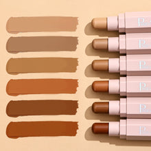 Load image into Gallery viewer, Matte Contour Stick 5 Colors Cream Bronzer for Face Sculpting Natural Shadow Long Lasting Waterproof Blendable Contour Makeup