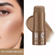 Load image into Gallery viewer, 3 Colors Contour Stick Cream Bronzer Highlighter for Face Sculpting Matte Finishing Waterproof Long Lasting Blendable Natural Look Makeup Set