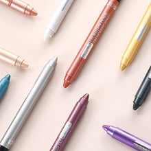 Load image into Gallery viewer, 12 Colors Eyeshadow Stick Waterproof Long Lasting Eye Shadow Pencil Creamy Shimmer Matte Eyeshadow Makeup Set with Sharpener i