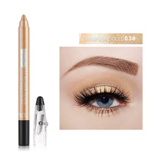 Load image into Gallery viewer, 12 Colors Eyeshadow Stick Waterproof Long Lasting Eye Shadow Pencil Creamy Shimmer Matte Eyeshadow Makeup Set with Sharpener i