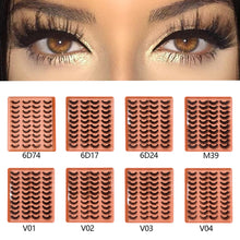 Load image into Gallery viewer, 20Pairs 6D Shaped Eyelash Extension Premade Fans W Volume Lashes D Curvature 6D False Eyelashes 10-16mm