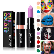 Load image into Gallery viewer, Multipurpose Face and Body Paint Stick Waterproof Long Lasting for Halloween Day of the Dead Carnaval Carnival Sports Fan Festival Makeup