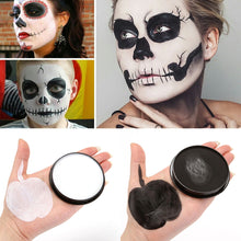 Load image into Gallery viewer, 30g Water Soluble Face Body Paint Cream Highly Pigmented Face Painting Makeup for Halloween Cosplay Stage Performance Adults Kids Safe Non-Toxic Easy Clean