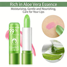 Load image into Gallery viewer, Aloe Vera Color-Changing Lipstick Long-Lasting Moisturizing Temperature-Activated Lip Balm Fade-Resistant Nourishing Lip Care