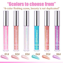 Load image into Gallery viewer, 6 Colors Shiny Lip Gloss Water Moisturizing Pearl Long Lasting Hydrating Tint Lipgloss Makeup Brillo de labios