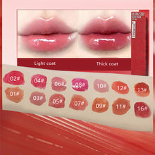 Load image into Gallery viewer, 14 Colors Optional Water Gloss Lip Tint Moisturizing Long Lasting Shiny Glassy Lip Tint Natural Makeup Jelly Lip Glaze Shimmer