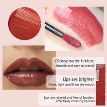 Load image into Gallery viewer, 14 Colors Optional Water Gloss Lip Tint Moisturizing Long Lasting Shiny Glassy Lip Tint Natural Makeup Jelly Lip Glaze Shimmer