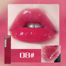 Load image into Gallery viewer, 14 Colors Optional Water Gloss Lip Tint Moisturizing Long Lasting Shiny Glassy Lip Tint Natural Makeup Jelly Lip Glaze Shimmer