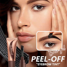 Load image into Gallery viewer, Peel Off Eyebrow Gel Tint Waterproof Long Lasting 3-5 Days Semi Permanent Eyebrow Color Tattoo Natural Looking Brow Tint Smudge Proof
