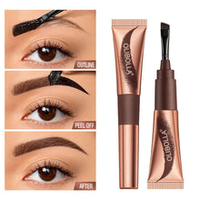 Load image into Gallery viewer, Peel Off Eyebrow Gel Tint Waterproof Long Lasting 3-5 Days Semi Permanent Eyebrow Color Tattoo Natural Looking Brow Tint Smudge Proof