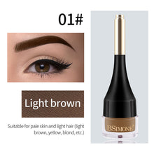 Load image into Gallery viewer, Air Cushion Eyebrow Cream Waterproof Smudge Proof Long Lasting Natural Look Brow Pomade Sweat Resistant Easy to Use Eyebrow Tint