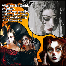 Load image into Gallery viewer, White Face Paint Foundation Halloween Makeup Full Coverage Waterproof 35ml Liquid Foundation for Clown Skeleton Ghost Cosplay Stage Makeup
