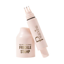 Load image into Gallery viewer, 2-in-1 Freckle Stamp Pen Waterproof Smudge Proof Long Lasting Liquid Freckles Makeup Double-Ended Fake Freckle & Mole Pen Natural Look