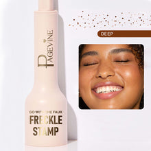 Load image into Gallery viewer, 2-in-1 Freckle Stamp Pen Waterproof Smudge Proof Long Lasting Liquid Freckles Makeup Double-Ended Fake Freckle & Mole Pen Natural Look