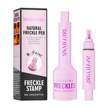 Load image into Gallery viewer, Quick Dry Freckle Stamp Pen Waterproof Long Lasting Fake Freckles Makeup Pen Natural Sun-kissed Freckle Tattoo Pen for Face Daily Use