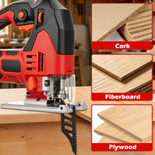 Load image into Gallery viewer, Premium Carbon Steel Irregular Curve Jigsaw Blades Flush Cutting Tool for Hardwood Plywood MDF Woodworking