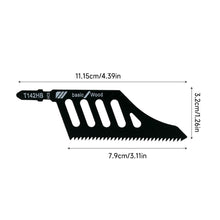 Load image into Gallery viewer, Premium Carbon Steel Irregular Curve Jigsaw Blades Flush Cutting Tool for Hardwood Plywood MDF Woodworking