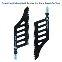 Load image into Gallery viewer, Premium Carbon Steel Irregular Curve Jigsaw Blades Flush Cutting Tool for Hardwood Plywood MDF Woodworking